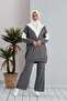 Wonderful Triangle Detailed Soft Pants Set