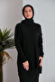 Single Pocket Skirt and Tunic Bottom Top Double Knitwear Set - 8