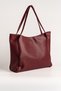 Women's Burgundy Casual Zippered Hand and Shoulder Bag - 2