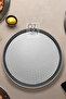 2 Pieces 32cm Perforated Pizza Tray Lahmacun Pita Tray 32 cm 2 Pieces Steel Pizza Tray - 2