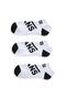 Mn Vans No Show White Unisex Socks - 3