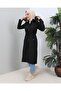 KMKKOMBİN WATER REPELLENT WINTER CLOTH WITH FUR INNER SIZED HIJAB COAT COAT - 5