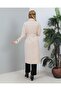 CUFF Detailed BIRDED DOUBLE POCKET COTTON COAT - 6