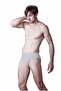 Men's White Color 3 Pack 1St Quality Lycra Boxed Slip Kom Panties - 3
