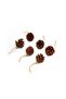 Christmas Pine Tree Ornament Cone Set of 6 - 2