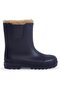 W10290K Tokio Borreguito Rain Navy Blue Children's Boots - 2