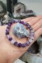 Amethyst Natural Stone Bracelet Aa Quality 8 Mm (With Selesit Stone Gift) ( Life Joy, Positivity) - 2