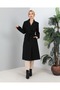 CUFF Detailed BIRDED DOUBLE POCKET COTTON COAT - 3