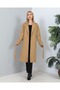 KMKOMBIN CUFF DETAIL BELLOWED DOUBLE POCKET COTTON COAT