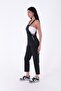Side Button Detailed Decorative Pocket Unlined Mom Fit Women's Jeans Jumpsuit Anthracite Denim Four Seasons - 2