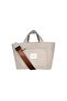 Hishi Tote Bag Beige Canvas Bag - 3