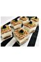 6-Piece Magnolia Cup Bowl Glass Magnolia Pudding Dessert Cup Ice Cream Bowl Presentation Set - 3