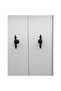 Şehzade Matte Black Furniture Cabinet Kitchen Drawer Handle Button 2 Pieces - 4
