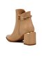 248029 Nude Women's Heeled Boots with Fleece Inside - 4