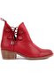 - Burgundy Leather Women's Boots 105-3342-Venus - 2