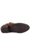 - Tan Leather Women's Boots Without Zipper 105-5008-Venus - 5