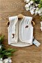 Organic Cotton Combed Double Sided Baby Vest Striped Suede Sail Fish - 2