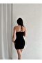 Mini Alison Dress with Hydrangea Blossom Detail 5352 - Black - 5