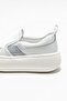 White Leather Women's Sports Shoes - 4