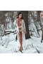 Bluzze Long Lace Dressing Gown