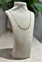 Elegant Italian Chain Steel Necklace with Special Design Zircon Stone - 2