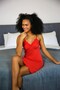 Fashion Line Rope Strap Combed Cotton Nightgown 11301 - 2