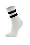 Striped Tennis Socks Set - 4 Pairs - 5