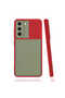 Samsung Galaxy S22 Compatible Case with Camera Cover Lens Protection Matte
