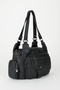 Samilo Women's Black Washed Leather Multi-compartment Shoulder and Shoulder Bag206 - 2