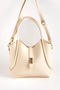 Women's Makeup Bag (Cut) Cross Strap Shoulder Bag with Lock Closure Detail - 2