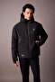 Waterproof Slim Fit Hooded Zippered Jacket - Fit Su A3107Ax23Wn
