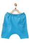 Baby Boy Cotton Blue Short Shorts Ac21874r
