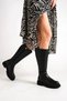 Slarissa Women's Black Zippered Boots - 4