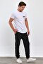 Men's Black Sweatpants with Elastic Legs