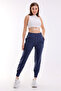 SCUBA DIVER HIGH WAIST TRACKSUIT BOTTOM PLEATED / EVERYDAY TRACKSUIT PANTS - 2