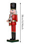 New Year Yılbaşı Nutcracker With Drums 36 Cm