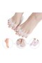 5 finger separator with snap roller silicone finger separator roller separator 2-piece set foot relaxing - 3