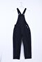 Side Button Detailed Decorative Pocket Unlined Mom Fit Women's Jeans Jumpsuit Anthracite Denim Four Seasons - 5
