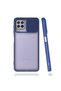 Samsung Galaxy M22 Compatible Case with Camera Cover Lens Protection Matte