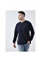 Base. Polo Assn. Crew Neck Navy Blue Men's Sweatshirt