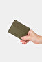 3633 Genuine Leather Super Thin Women Men Card Holder Green - 6