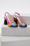 Women's Genuine Leather Mix Color Shoes - 3