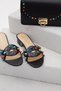 Special Design Genuine Leather Slippers