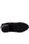 - Black Suede Zippered Women's Boots 105-3328-72545 - 5