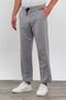 Men's Gray Straight Leg Relaxed Cut Sweatpants - 3