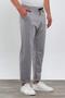 Men's Gray Straight Leg Relaxed Cut Sweatpants - 5