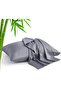 8pcs Covered Pillow Cases, Cotton Pillow Cover (BEIGE, ANTHRACITE, BLUE, BLACK) 4 different colors - 2