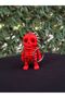 MOVABLE MINI SKELETON KEYCHAIN (red) - 3