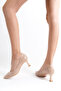 Patterned Heeled Women's Shoes Stiletto - 8