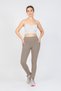 Women's Mink Corduroy Winter Warm With Fleece Pocket High Waist Ankle Length Thermal Tights 25" - 2